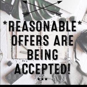 Bundle or make an offer, we are flexable!